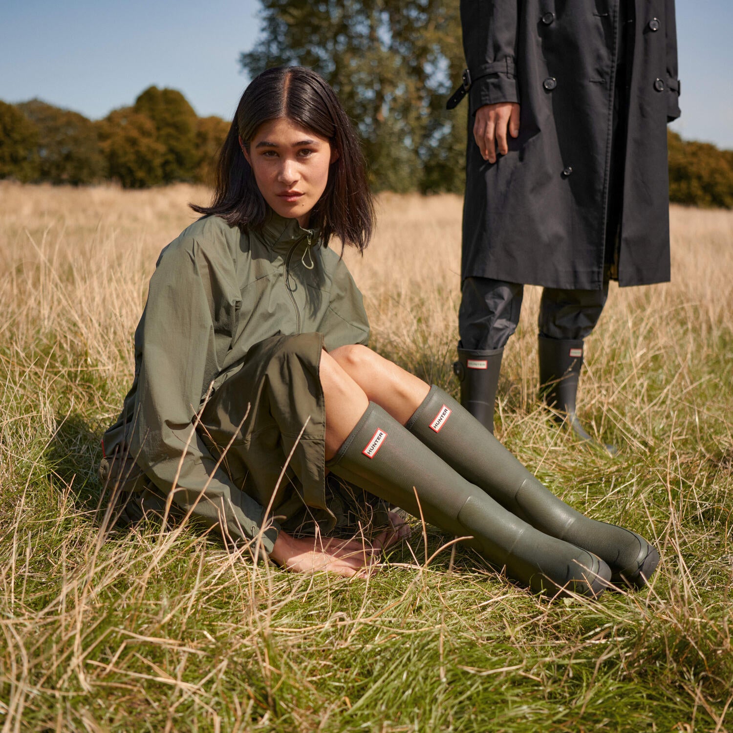 Original Tall gummistøvle - Hunter Green